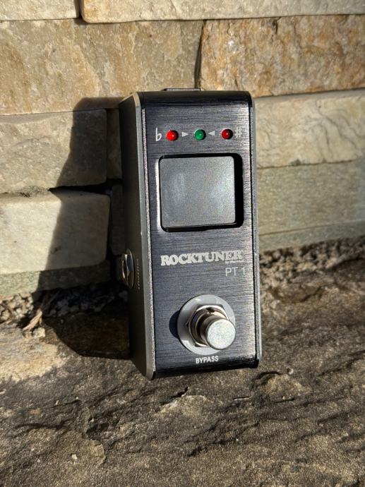 Rocktuner PT 1 Mini Pedal Tuner za kitaro