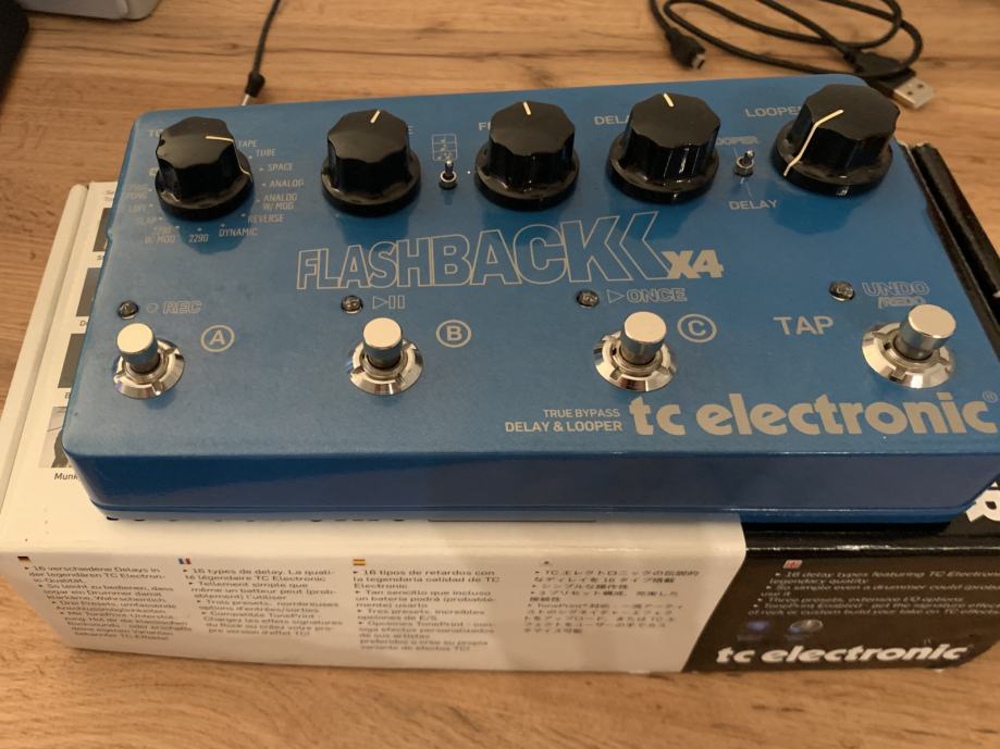 Tc electronic flashback x4 delay looper обзор