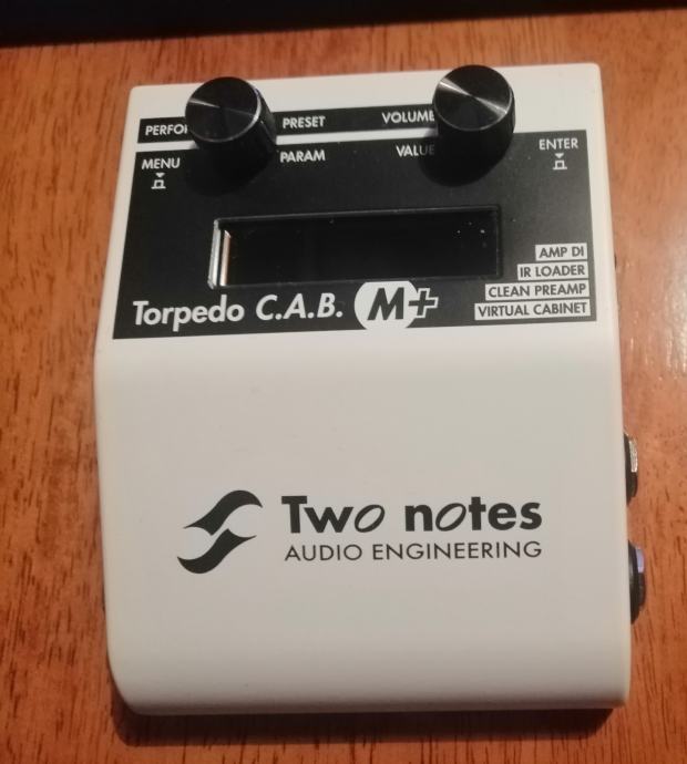 two notes torpedo cab m アンプシミュレーター - 楽器/器材