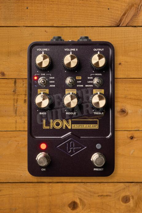 UAFX Lion 68 (Marshall, Fender, Mesa Boogie, Soldano, ENGL)