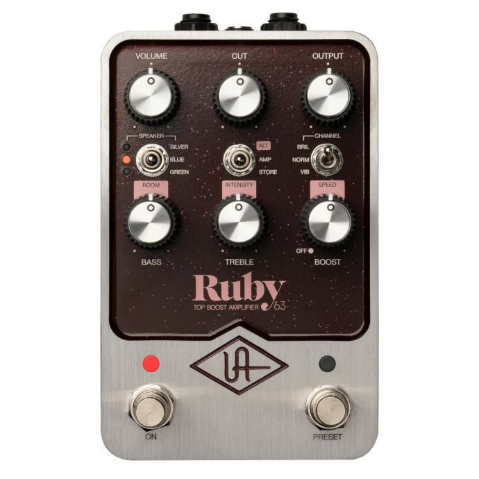 VOX IN A PEDAL - Universal Audio UAFX Ruby '63 ... kot nov