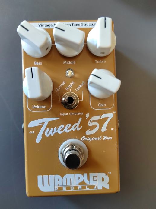 Wampler Tweed 57 overdrive / preamp pedal / Amp in a box