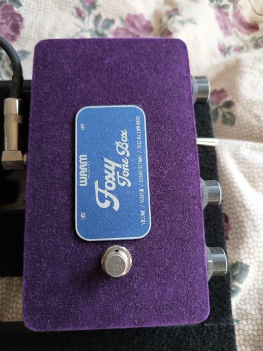 Warm Audio Foxy Tone Box Fuzz kitarski efekt pedal (Limited Edition)