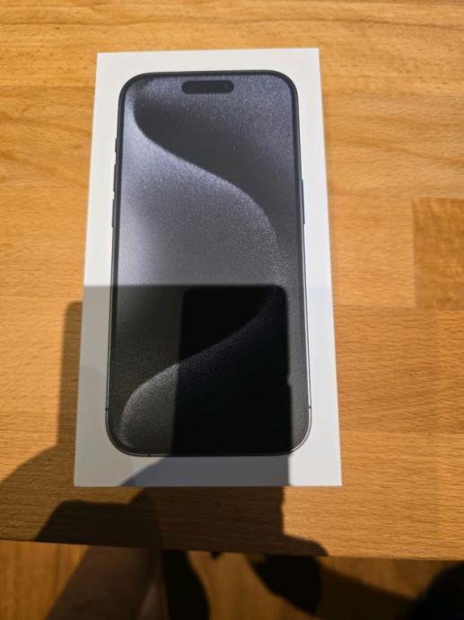 IPHONE 15 pro 128gb Titan Black NOV