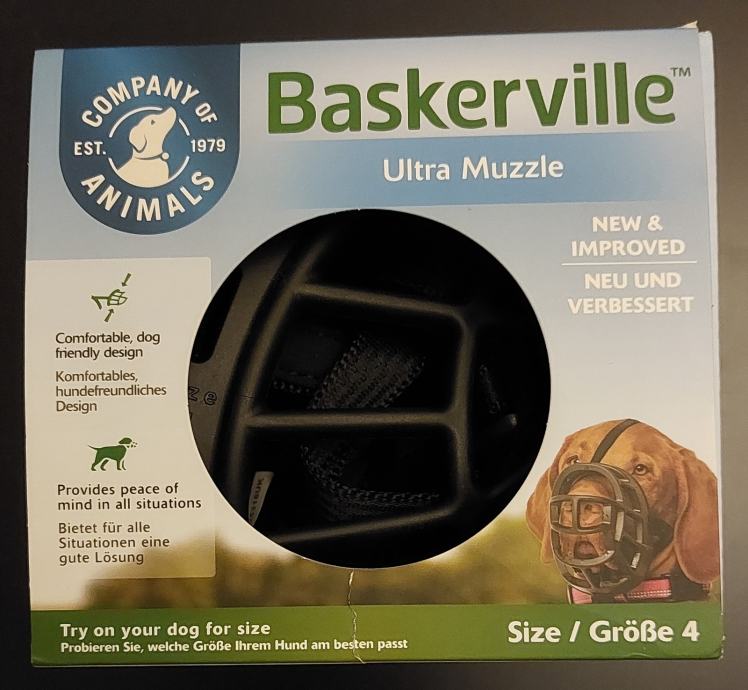 Nagobčnik Baskerville Ultra Muzzle - Velikost 4