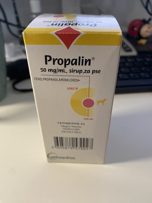 propalin, sirup za pse