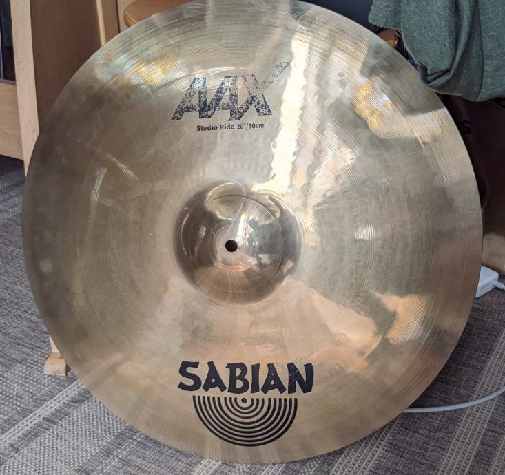 Sabian AAX Studio ride 20"