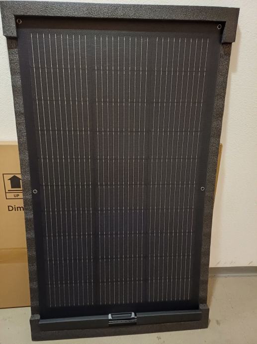 Komplet PV modul EcoFlow100W z MPPT 75/15 regulatorjem Victron Energy