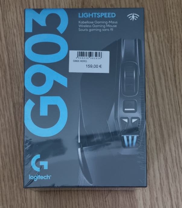 Logitech miška G903 LIGHTSPEED Wireless, USB