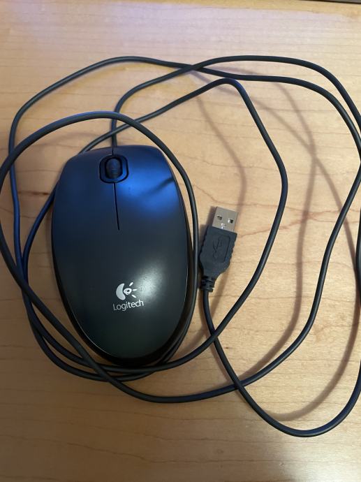 RAČUNALNIŠKA OPTIČNA MIŠKA LOGITECH, ŽIČNA KOT NOVA