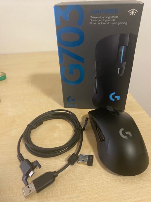 Wireless Gaming miška Logitech G703