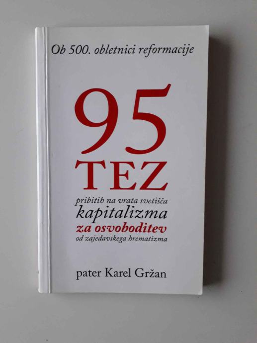 KAREL GRŽAN, 95 TEZ PRIBITIH NA VRATA SVETIŠČA KAPITALIZMA ZA SPROSTIT