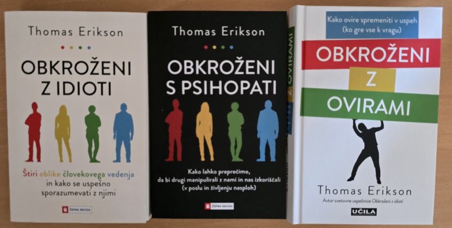 Thomas Erikson: Obkroženi z idioti, s psihopati, z ovirami