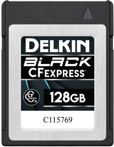 Delkin Devices 128GB BLACK CFexpress Type B Memory Card