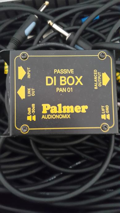Palmer PAN 01, DI Boxes