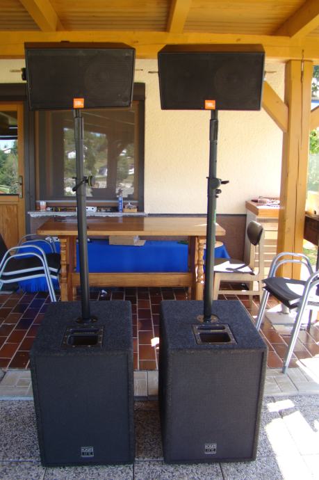 DYNACORD F 5 + JBL CPS 8 LINE ARRAY