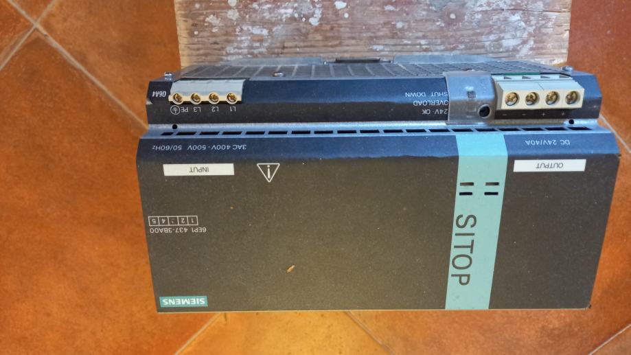 Siemens sitop napajalnik DC 24 V  40 A