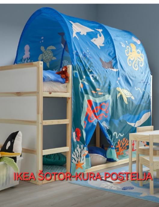 Ikea kura šotor-ponjava