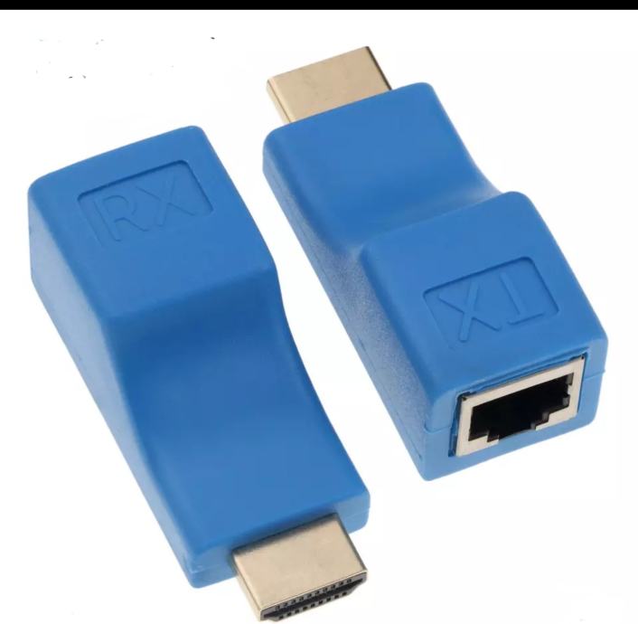 HDMI podaljšek 1080P do 30m preko ethernet RJ45 CAT 5e/6 kabla LAN Net