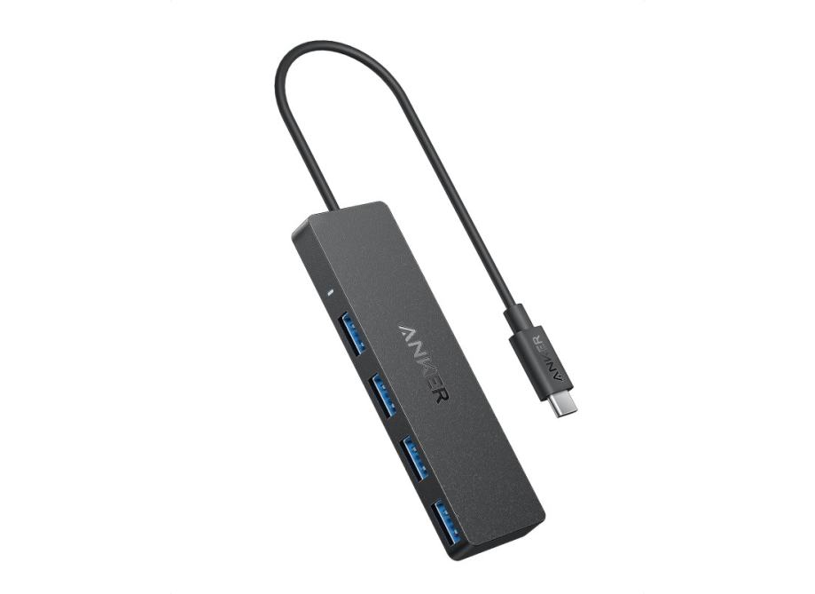 USB HUB, USB 3.2 - TYPE-C, 4 PORT, ANKER