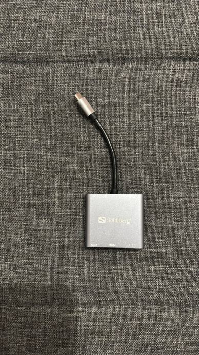 Samdberg USB-C razdelilec