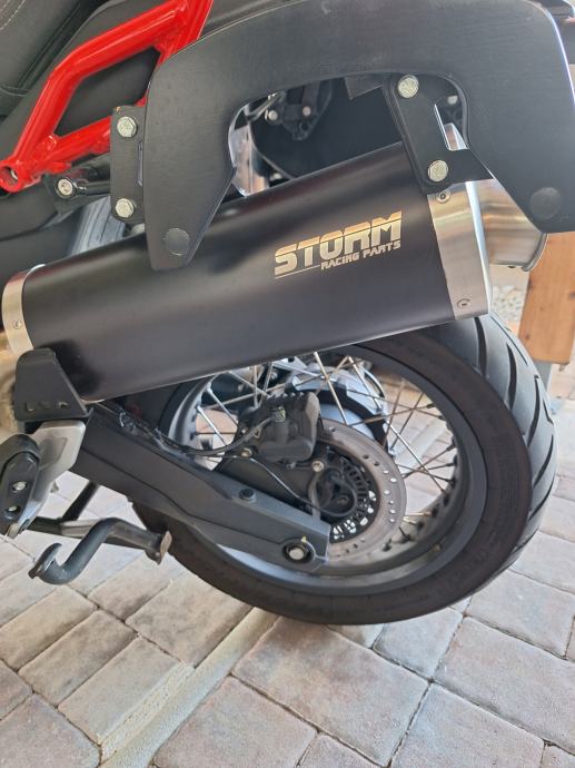 moto guzzi v 85tt sportni izpuh storm