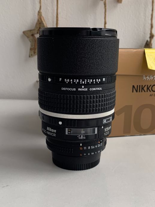 Обзор nikon af dc nikkor 105mm 1 2 d defocus image control