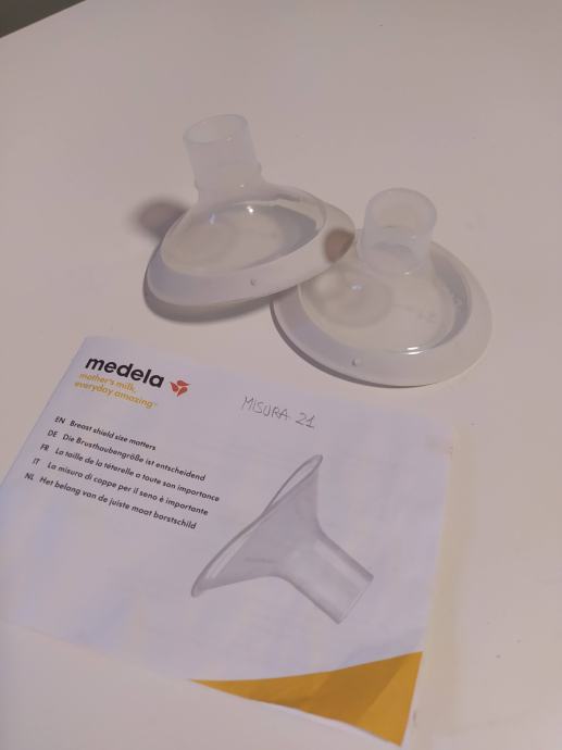 Medela PersonalFit Flex skodelice za dojke - 2 kosa, velikost 21 cm