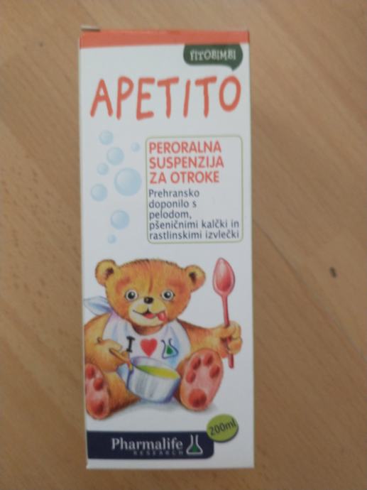 Sirup Apetito za otroke Fitobimbi