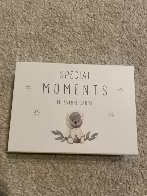 Special moments, milestone kartice za fotografiranje dojenčk