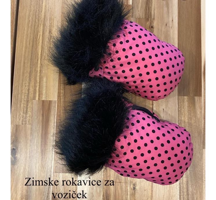 Zimske rokavice za na voziček