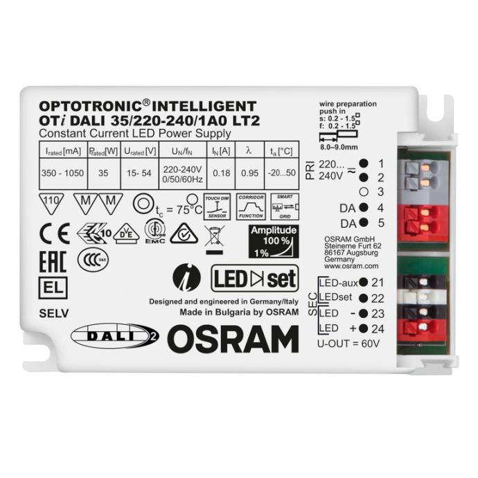 Gonilnik Osram Optotronic Intelligent Dali 35 220-240 1A0 LT2