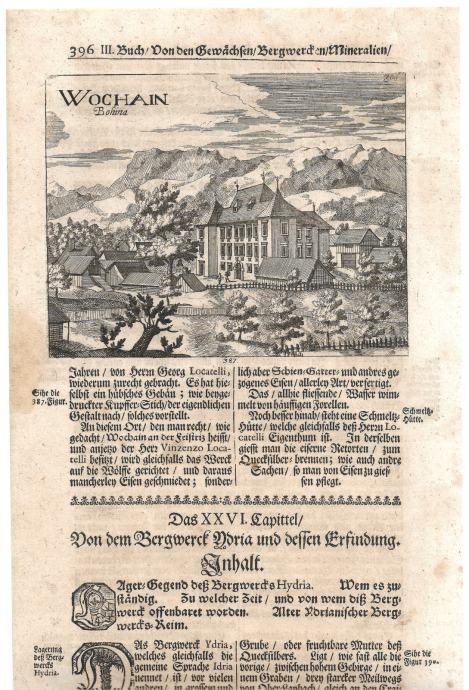 BOHINJ - BAKROREZ, VALVAZOR, SLAVA VOJVODINE KRANJSKE, 1689