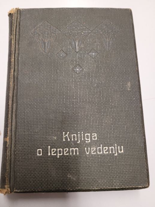 knjiga o lepem vedenju iz 1910