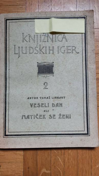 Knjižica ljudskih iger - Veseli dan ... 1951, naprodaj