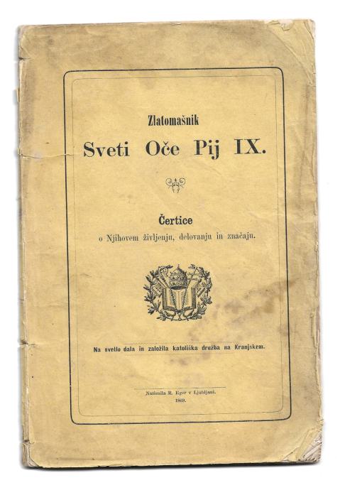 PAPEŽ OČE PIJ IX, 1869