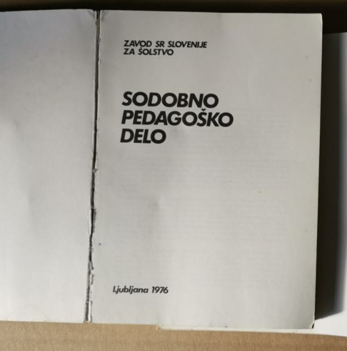 Sodobno pedagoško delo, 1976