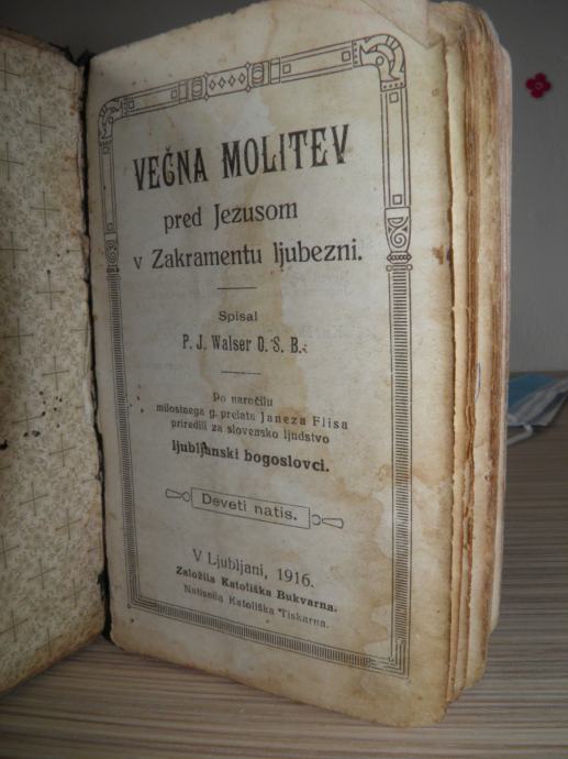 večna molitev, molitvenik