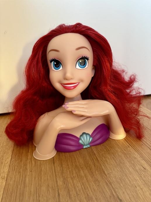 glava za urejenje Disney Princess Ariel