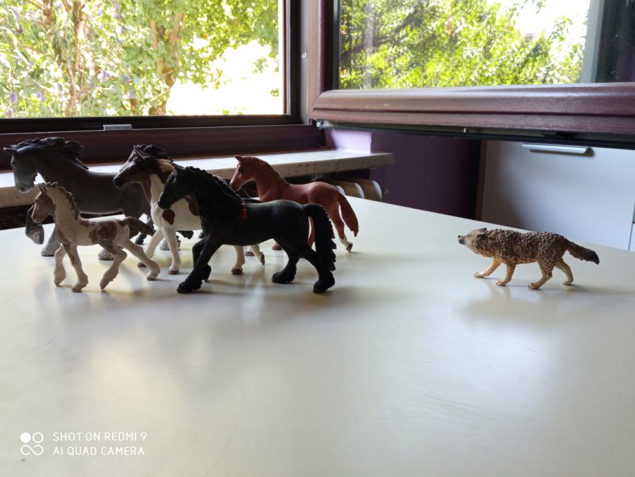 schleich horse herd/schleich Čreda konj