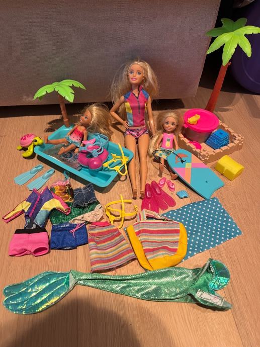 Set Barbie na plaži