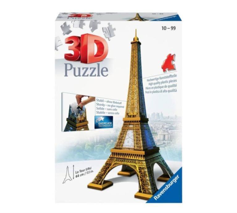 3d puzzle Ravensburger, Eifflov stolp