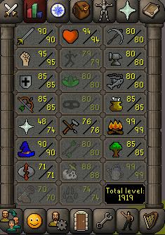 Old School Runesacape account