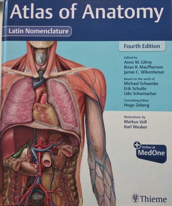 Atlas of Anatomy, Gilroy, 4. izdaja