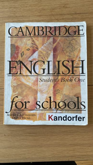 Cambridge, English student's book one