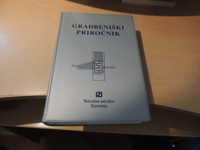 GRADBENIŠKI PRIROČNIK A. BERDAJS IN OSTALI TEHNIŠKA ZALOŽBA SLOVENIJE