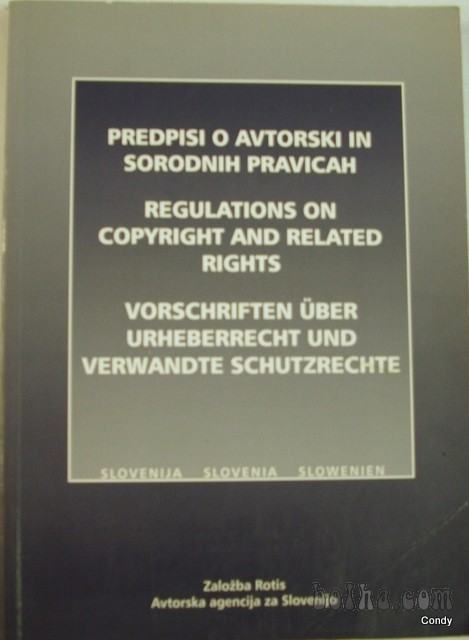 PREDPISI O AVTORSKIH IN SORODNIH PRAVICAH