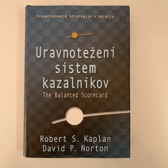 Robert S. Kaplan: Uravnoteženi sistem kazalnikov