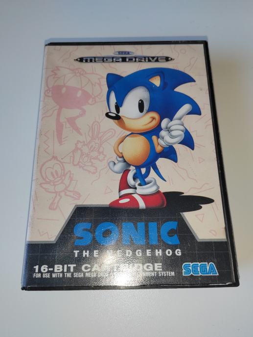 Igra za Sega Mega Drive Sonic The Hedgehog