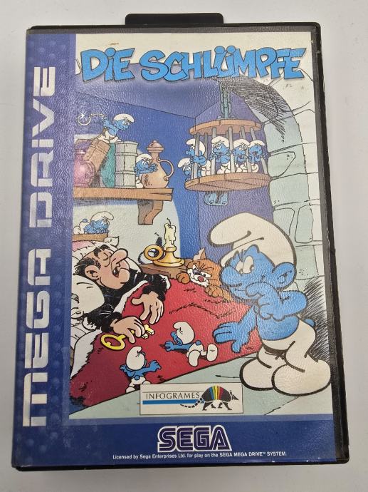 the Smurfs SEGA Mega Drive